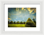 Load image into Gallery viewer, Triangular Trees 001 - Framed Print

