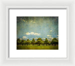 Load image into Gallery viewer, Triangular Trees 003 - Framed Print
