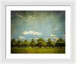 Load image into Gallery viewer, Triangular Trees 003 - Framed Print
