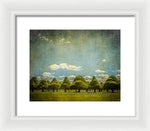 Load image into Gallery viewer, Triangular Trees 003 - Framed Print
