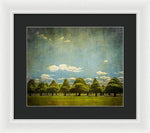 Load image into Gallery viewer, Triangular Trees 003 - Framed Print

