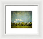 Load image into Gallery viewer, Triangular Trees 003 - Framed Print
