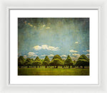 Load image into Gallery viewer, Triangular Trees 003 - Framed Print
