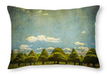 Load image into Gallery viewer, Triangular Trees 003 - Throw Pillow
