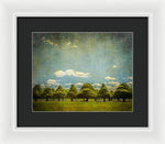 Load image into Gallery viewer, Triangular Trees 003 - Framed Print
