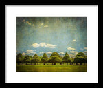 Load image into Gallery viewer, Triangular Trees 003 - Framed Print
