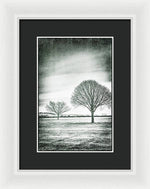 Load image into Gallery viewer, Two Trees in a field - Framed Print
