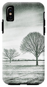 Load image into Gallery viewer, Two Trees in a field - Phone Case
