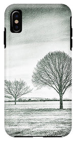 Load image into Gallery viewer, Two Trees in a field - Phone Case
