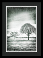 Load image into Gallery viewer, Two Trees in a field - Framed Print
