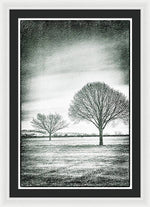 Load image into Gallery viewer, Two Trees in a field - Framed Print
