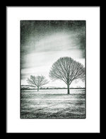 Load image into Gallery viewer, Two Trees in a field - Framed Print
