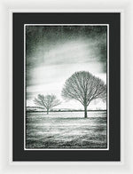 Load image into Gallery viewer, Two Trees in a field - Framed Print
