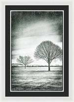 Load image into Gallery viewer, Two Trees in a field - Framed Print
