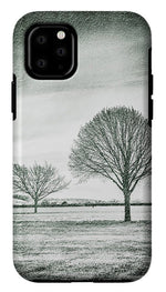 Load image into Gallery viewer, Two Trees in a field - Phone Case
