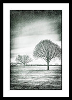Load image into Gallery viewer, Two Trees in a field - Framed Print
