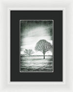 Load image into Gallery viewer, Two Trees in a field - Framed Print
