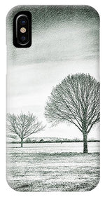 Load image into Gallery viewer, Two Trees in a field - Phone Case
