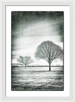 Load image into Gallery viewer, Two Trees in a field - Framed Print
