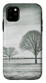Load image into Gallery viewer, Two Trees in a field - Phone Case
