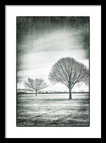 Load image into Gallery viewer, Two Trees in a field - Framed Print
