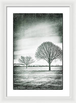 Load image into Gallery viewer, Two Trees in a field - Framed Print
