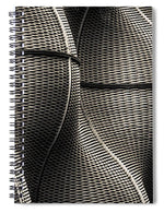 Load image into Gallery viewer, Undulating Curves - Spiral Notebook
