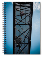 Load image into Gallery viewer, Up in the Skies - Spiral Notebook

