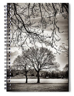 Load image into Gallery viewer, Urban Park trees - Spiral Notebook
