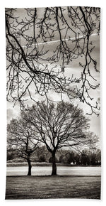 Load image into Gallery viewer, Urban Park trees - Beach Towel
