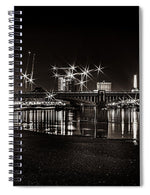 Load image into Gallery viewer, Vauxhall Bridge at Night - Spiral Notebook
