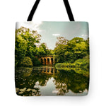 Load image into Gallery viewer, Viaduct Bridge Over Viaduct Pond green london space - Tote Bag
