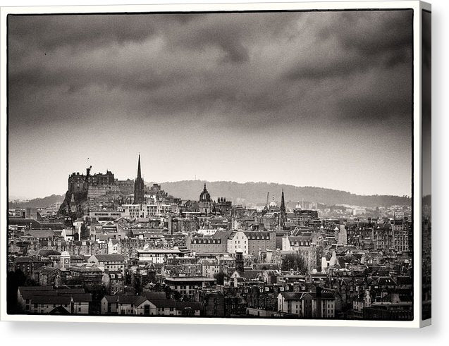 Views across Edinburgh - Canvas Print