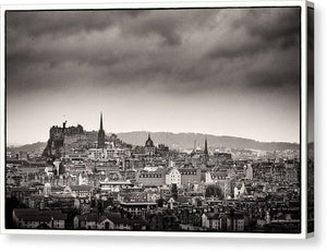 Views across Edinburgh - Canvas Print