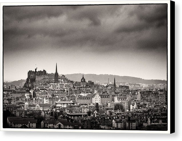 Views across Edinburgh - Canvas Print