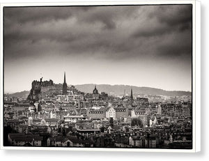 Views across Edinburgh - Canvas Print