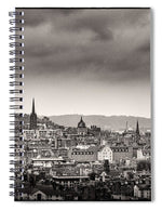 Load image into Gallery viewer, Views across Edinburgh - Spiral Notebook
