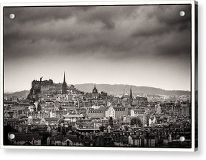 Views across Edinburgh - Acrylic Print