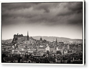 Views across Edinburgh - Acrylic Print