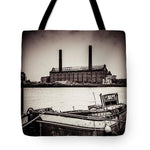 Load image into Gallery viewer, walking along the Thames - Tote Bag
