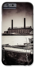 Load image into Gallery viewer, walking along the Thames - Phone Case

