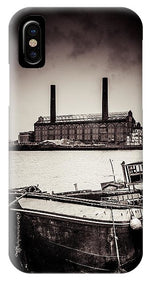 Load image into Gallery viewer, walking along the Thames - Phone Case
