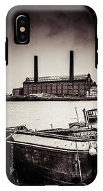 Load image into Gallery viewer, walking along the Thames - Phone Case
