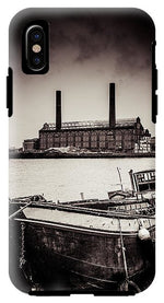 Load image into Gallery viewer, walking along the Thames - Phone Case
