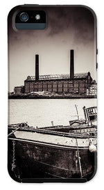 Load image into Gallery viewer, walking along the Thames - Phone Case
