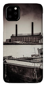 Load image into Gallery viewer, walking along the Thames - Phone Case
