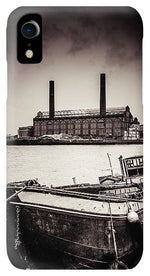 Load image into Gallery viewer, walking along the Thames - Phone Case
