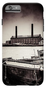 Load image into Gallery viewer, walking along the Thames - Phone Case
