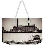 Load image into Gallery viewer, walking along the Thames - Weekender Tote Bag
