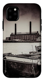 Load image into Gallery viewer, walking along the Thames - Phone Case
